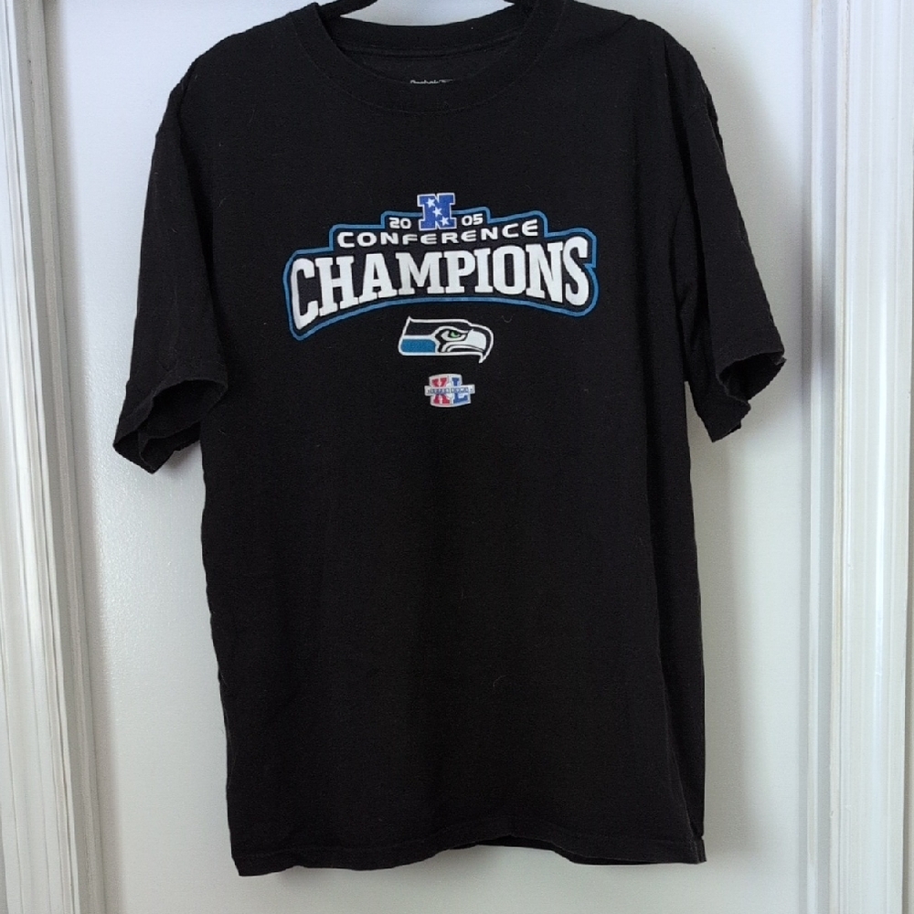 Black NFL Conference Champions T-Shirt